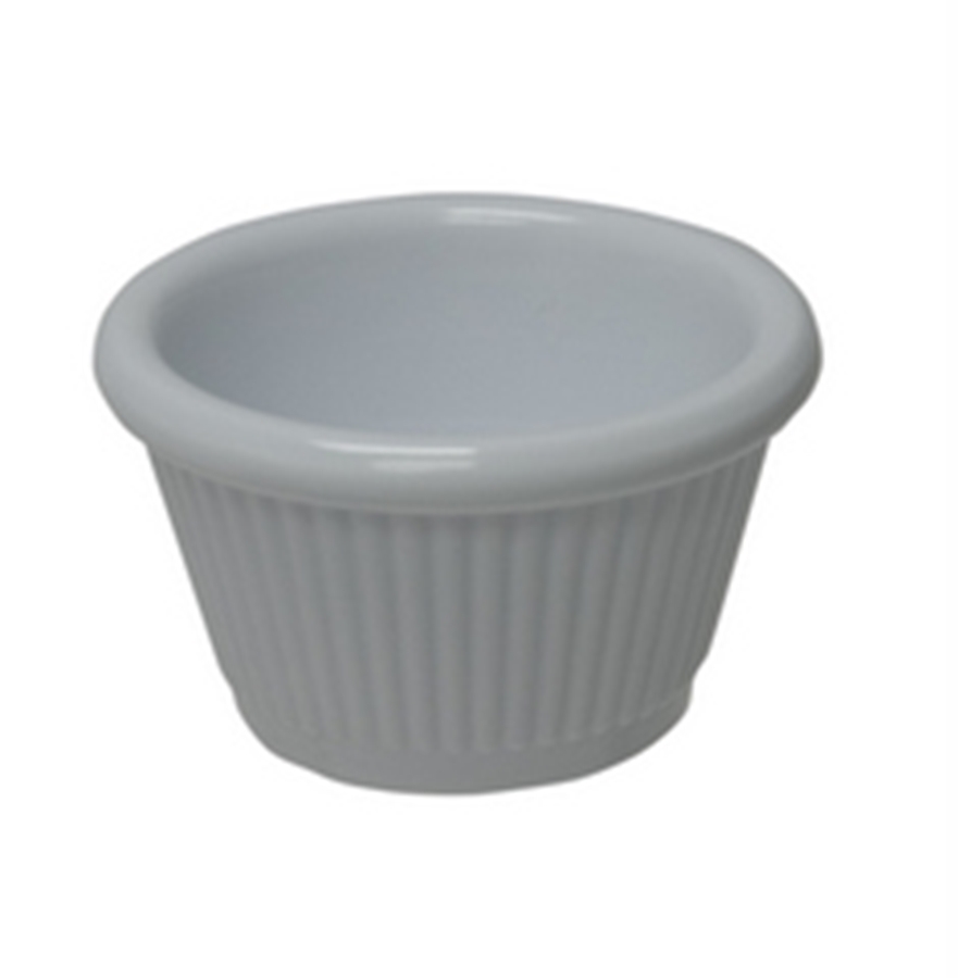 Fluted ramekin (white) various sizes available.