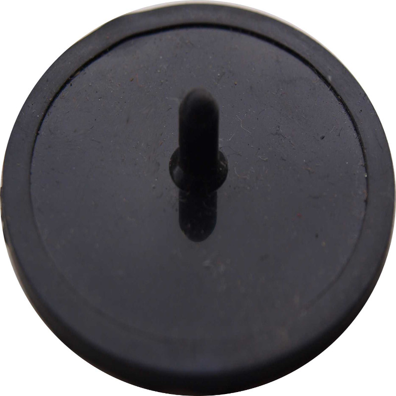 Rubber blanking disk
