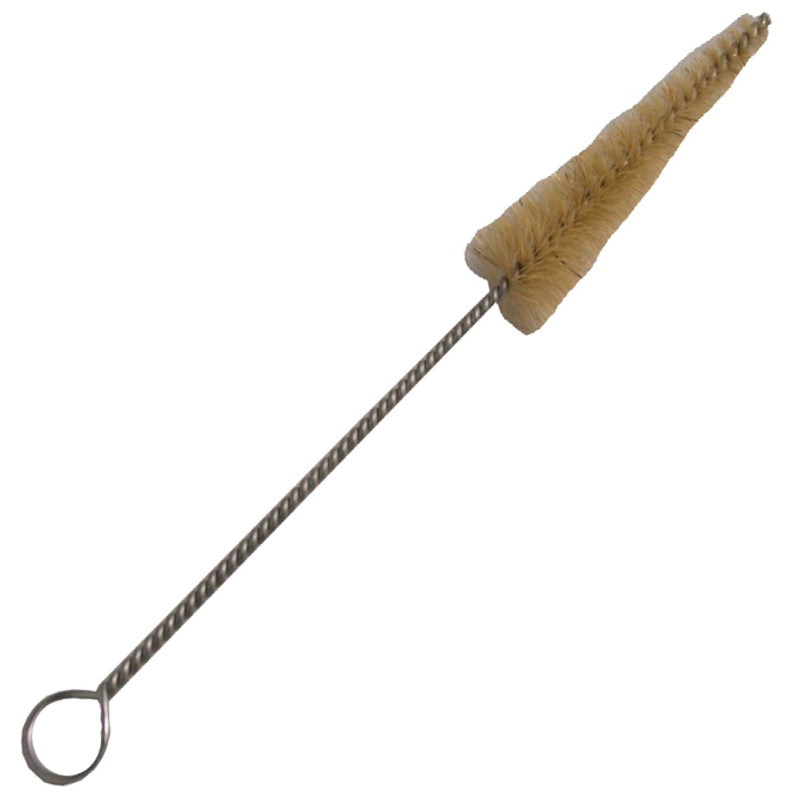 'Christmas tree' shaped pipe cleaning brush