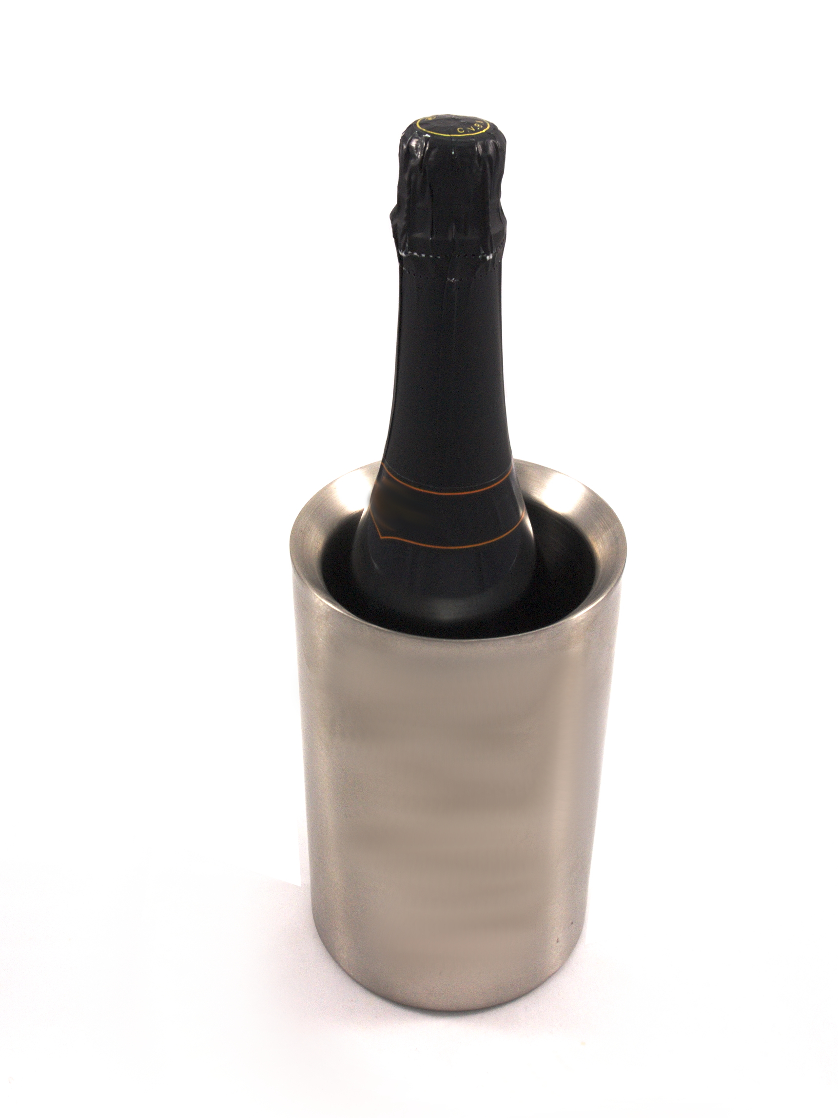 Double walled wine bottle cooler
